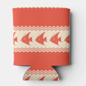 Koraalkust Angelfish Stripes Blikjeskoeler (Achterkant)