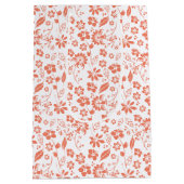 koraalpervlakken Tropische lentevloeren Medium Cadeauzakje (Achterkant)