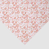  koraalpervlakken Tropische lentevloeren Tissuepapier (Detail)