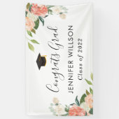 Koraalpervlakte Afstudeerder GraduPartij Spandoek (Verticaal)