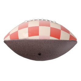 Koraalperzikgradiënt geruit american football