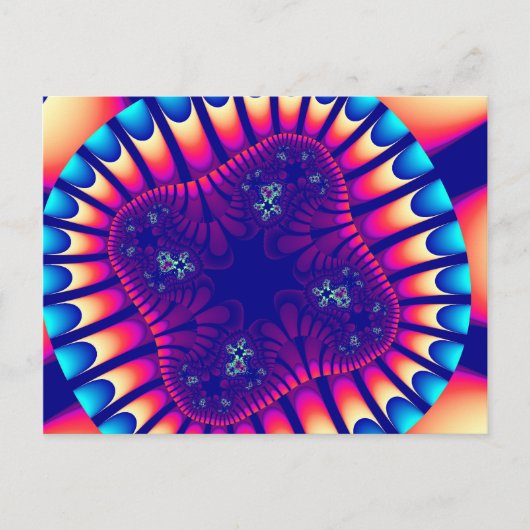 Koraalriem Zee Briefkaart (Voorkant)