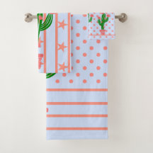 Koraalriemen, strips, pooldots en cactus