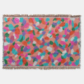 Koraalrif Abstract Deken (Voorkant)