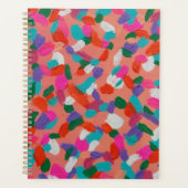 Koraalrif Abstract Planner (Voorkant)