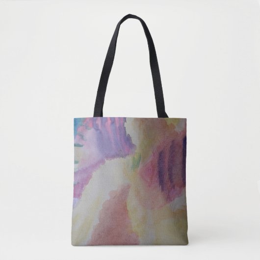 Koraalrif Abstracte Art Canvas tas (Voorkant)