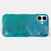 Koraalrif Abstracte kunst Case-Mate iPhone Case (Achterkant (horizontaal))