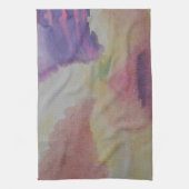 Koraalrif Abstracte kunst theedoek (Verticaal)