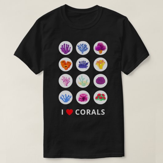 Koraalrif Aquarist Reefer Aquarium T-shirt (Design voorkant)
