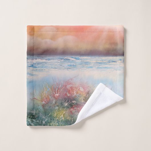 Koraalrif Bad Handdoek (Wasdoekje)