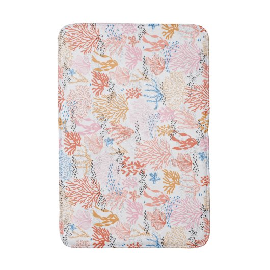 Koraalrif Badmat (Voorkant Verticaal)