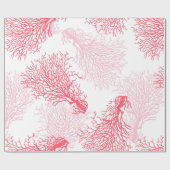 Koraalrif Cadeaupapier (Vlak)