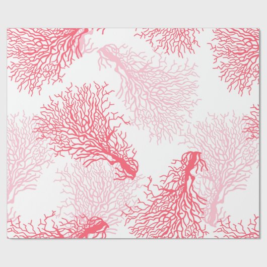 Koraalrif Cadeaupapier (Vlak)