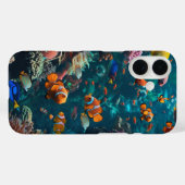 Koraalrif Case-Mate iPhone Case (Achterkant (horizontaal))