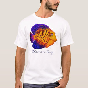 Koraalrif Chevron Tang Fish T-Shirt