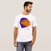Koraalrif Chevron Tang Fish T-Shirt (Voorkant volledig)