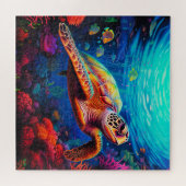 🐙Koraalrif Cruiser Legpuzzel (Horizontaal)