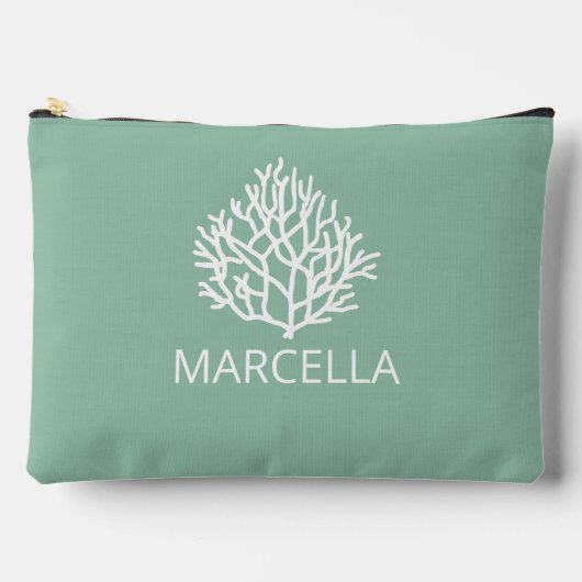 Koraalrif Custom Naam Summer Beach Etui (Voorkant)