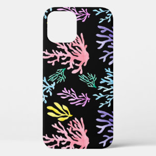 Koraalrif Elegantie: Waterverf Patroon Case-Mate iPhone Case