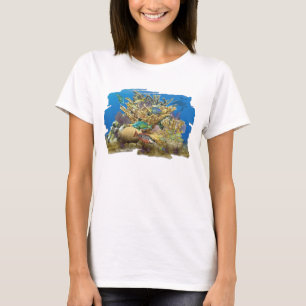 Koraalrif en reef visT-shirt T-shirt