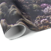 Koraalrif en tropische vis in de Stille Oceaan Cadeaupapier (Rol Hoek)