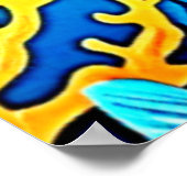 Koraalrif Fish Art Poster (Hoek)