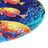 Koraalrif Fish Art Snijplank (Hoek)
