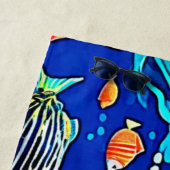 Koraalrif Fish Art Strandlaken (In situ)