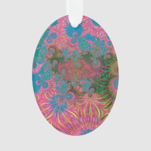 Koraalrif Fractale Abstracte Kunst Ornament
