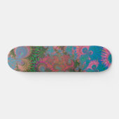 Koraalrif Fractale Abstracte Kunst Persoonlijk Skateboard (Horizontaal)