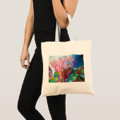 Koraalrif Great Barrier Reef oceart Tote Bag (Voorkant (product))