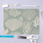 Koraalrif in zakdoekpapier tissuepapier (Craft)