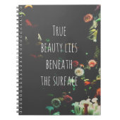 Koraalrif Inspirerend onder het oppervlak Notitieboek (Voorkant)