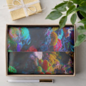 Koraalrif, kleurrijk zeeweefselpapier tissuepapier (Geschenk)