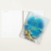 Koraalrif Kleurrijke Vis & Zee Schildpad Vignet Planner (Display)