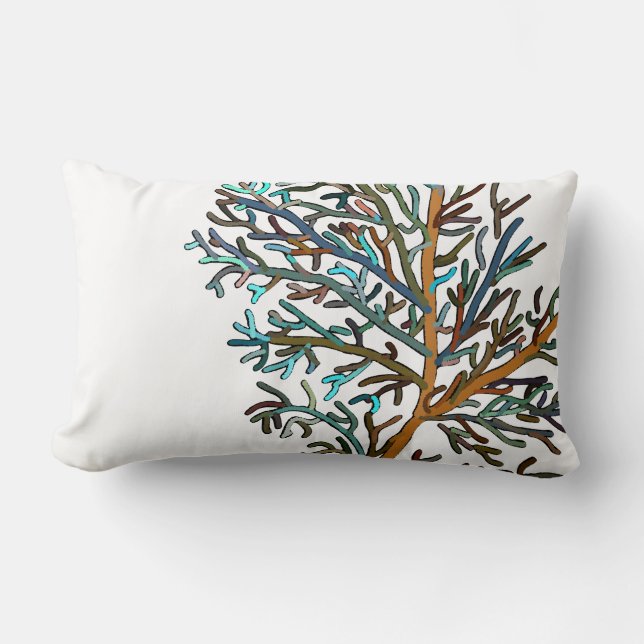 Koraalrif Kussen (Voorkant)