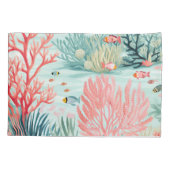 Koraalrif Kussensloop (Achterkant)