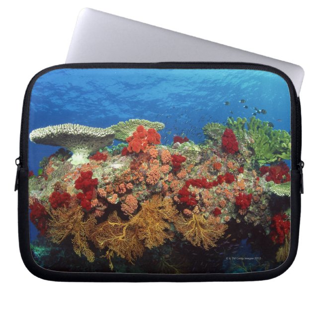 Koraalrif Laptop Sleeve (Voorkant)