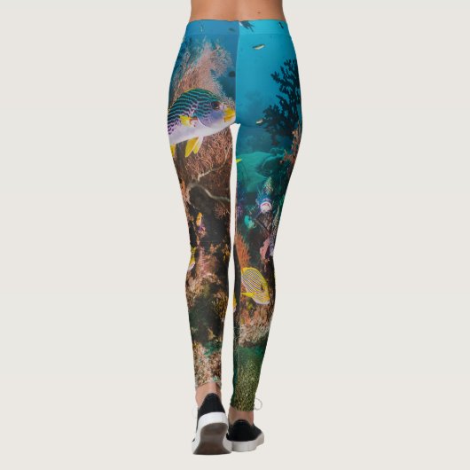 Koraalrif-leggings Leggings (Achterkant)