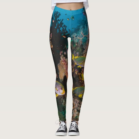 Koraalrif-leggings Leggings (Voorkant)