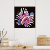 Koraalrif Lionfish Poster (Keuken)