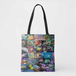 Koraalrif Mariene Leven: Vis en dieren Tote Bag