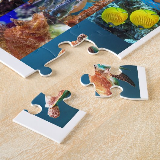 Koraalrif Mariene visdieren, leeftijd 6, 110 stuks Legpuzzel (Zijkant)
