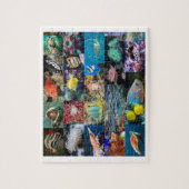 Koraalrif Mariene visdieren, leeftijd 6, 110 stuks Legpuzzel (Verticaal)