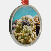 Koraalrif Metalen Ornament (Rechts)