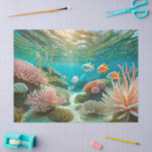 Koraalrif middag, ontwerp 3 tissuepapier (Craft)