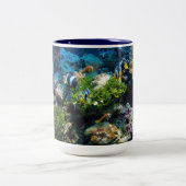 Koraalrif-mokken Tweekleurige Koffiemok (Center)