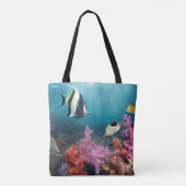 Koraalrif | Moorish Idol Tote Bag (Achterkant)