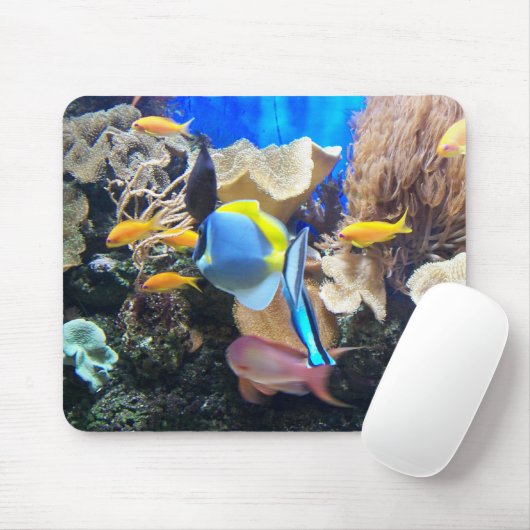 Koraalrif Mousepad Muismat (Met muis)
