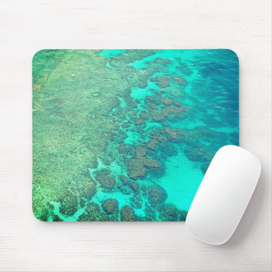Koraalrif mousepad muismat (Met muis)